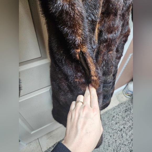 Mink fur long coat - Picture 7 of 16